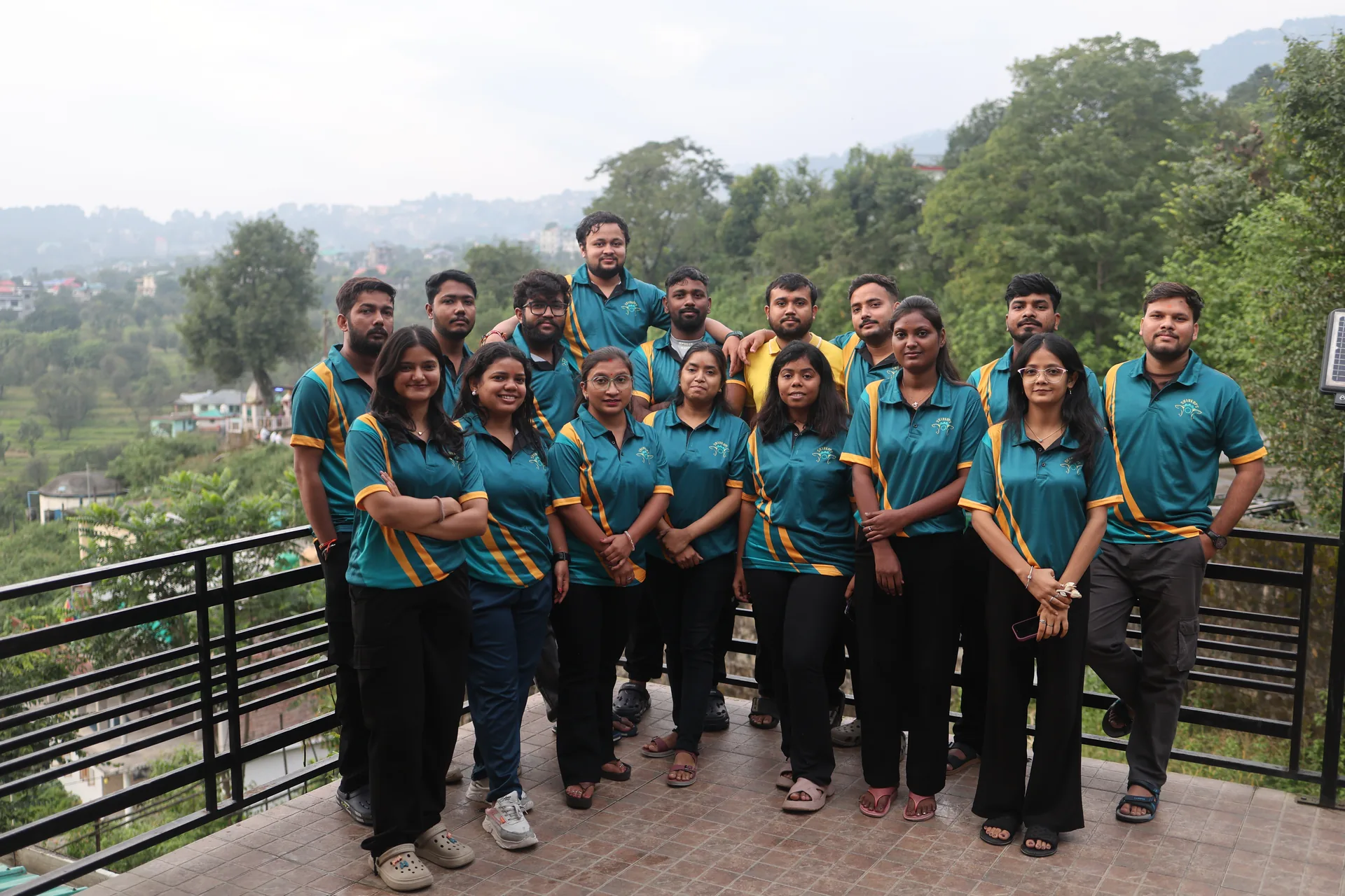SharkOps team at McLeod Ganj